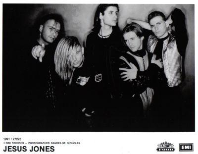 Photo: Promo photo Jesus Jones 1991 click for a bigger version
