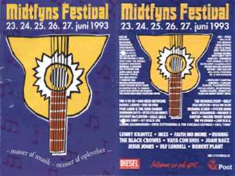 Midtfyns Festival, Denmark June 23rd 1993