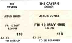 The Cavern 10th May 1996