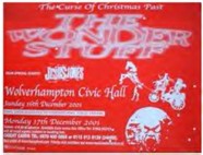 December 16th & 17th 2001 Wolverhampton Civic Hall supporting The Wonder Stuff
