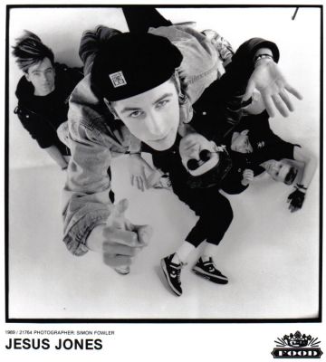 Photo: Promo photo Jesus Jones 1989 click for a bigger version