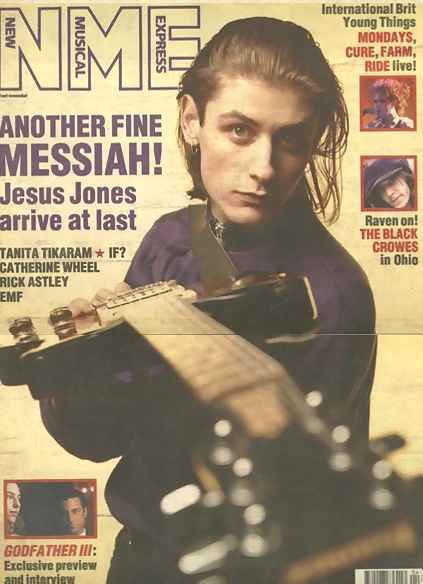 NME front cover January 1991