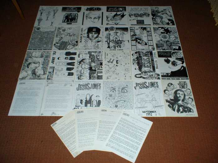 Photo: Complete set of the official fanzine