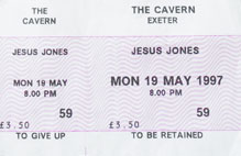 The Cavern 19th May 1997