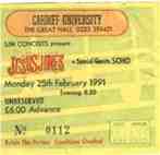 Cardiff University 25th February 1991