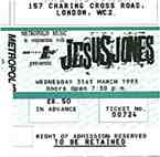 The Astoria 31st March 1993